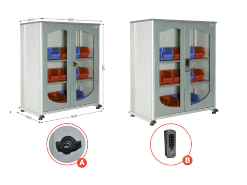 5S vizualna omara za delavnico