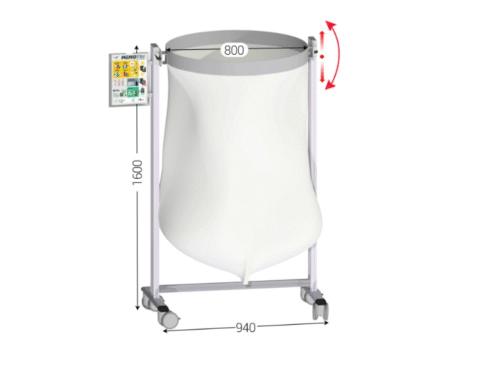 Ecopost XL – nosilec za velike vreče za smeti