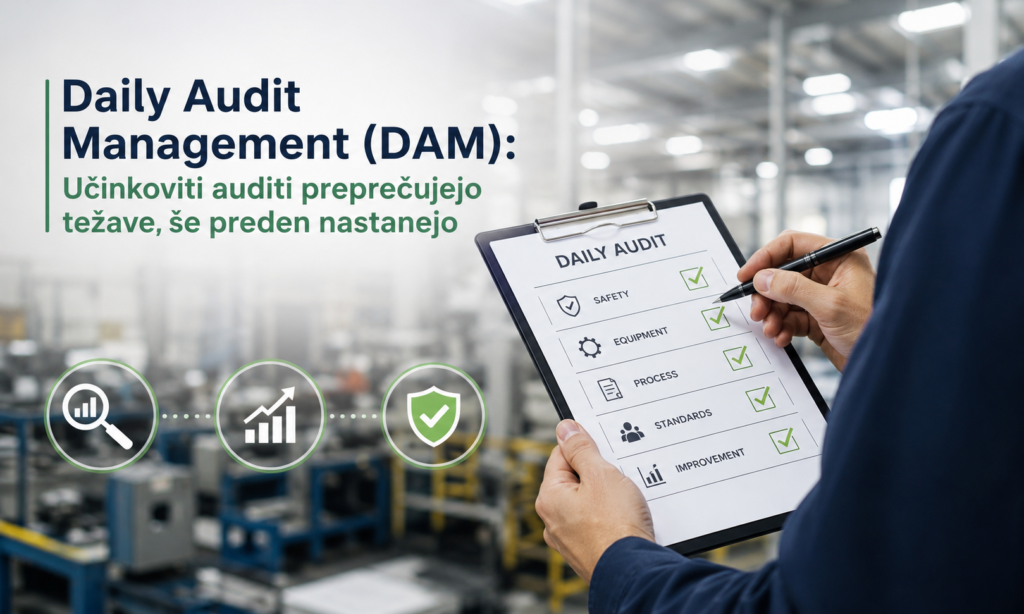Daily Audit Management (DAM): Učinkoviti auditi preprečujejo težave, še preden nastanejo